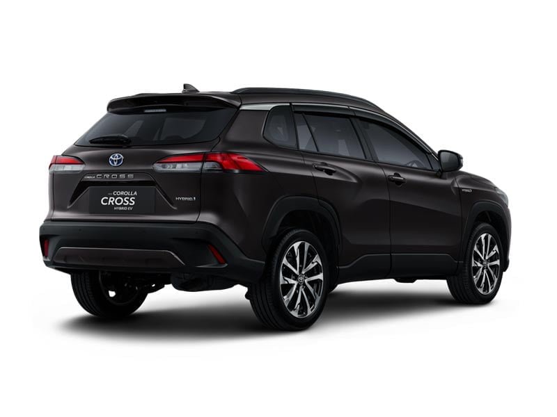 Corolla Cross Hybrid EV Car Rear View (1)